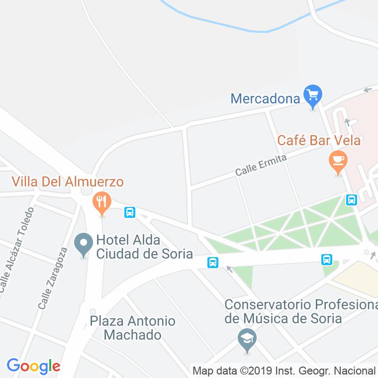 Código Postal calle Soldadesca en Soria