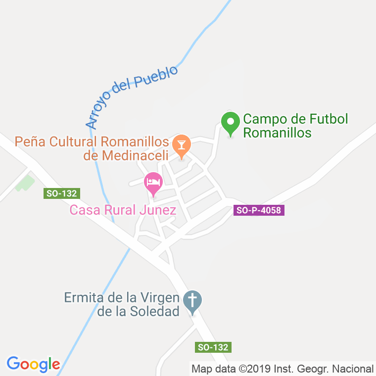 Código Postal de Romanillos De Medinaceli en Soria