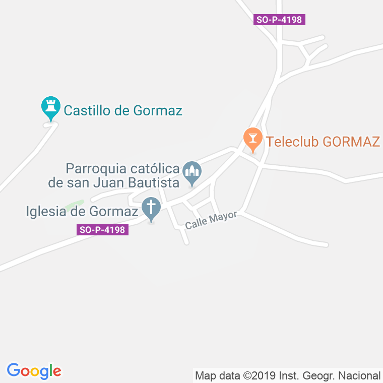 Código Postal de Gormaz en Soria