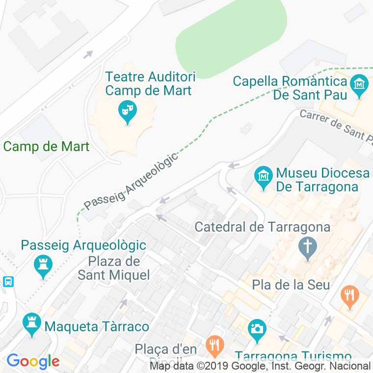 Código Postal calle Guitarra en Tarragona