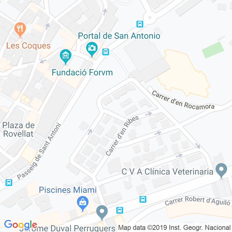 Código Postal calle Ribes en Tarragona