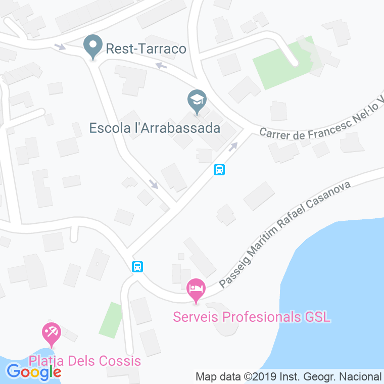 Código Postal calle Carles Babot Boixeda en Tarragona