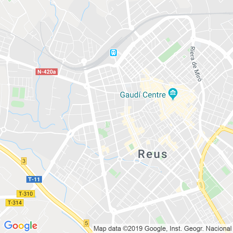 Código Postal calle Grevol en Reus