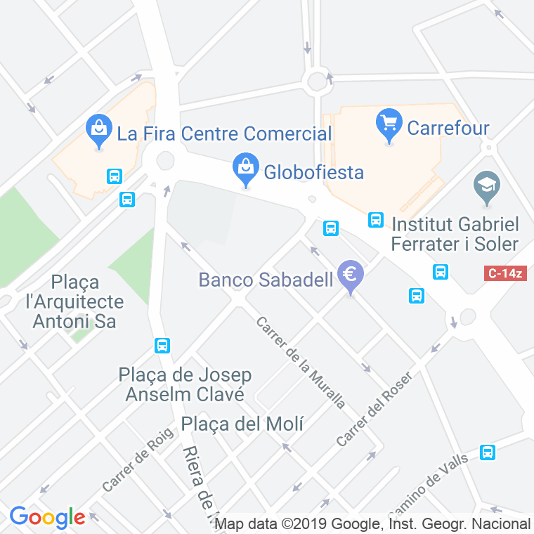 Código Postal calle Alcover en Reus