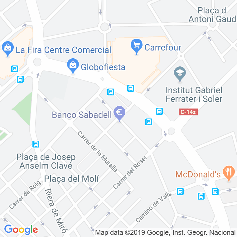 Código Postal calle Morell en Reus