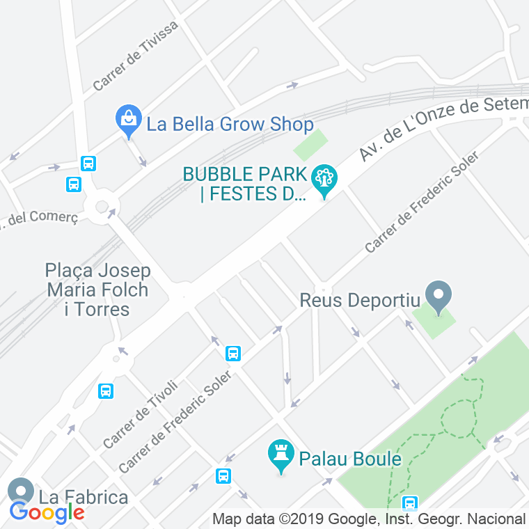 Código Postal calle Vilella I Puig, passatge en Reus