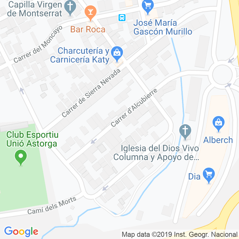 Código Postal calle Alcubierre en Reus