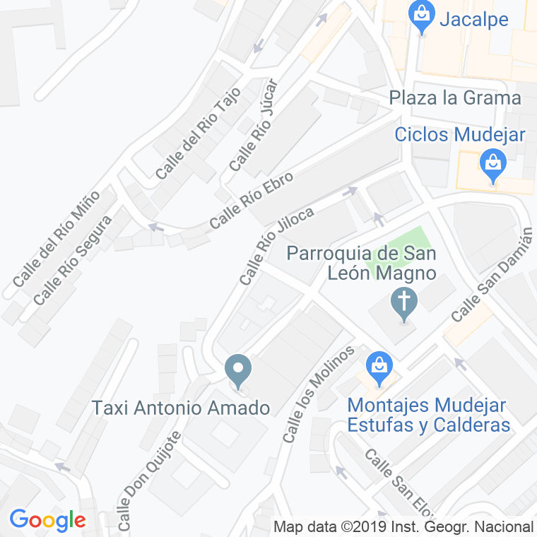 Código Postal calle Rio Aragon en Teruel