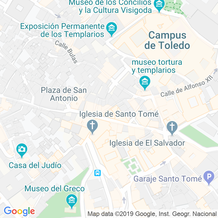 Código Postal calle Campana en Toledo
