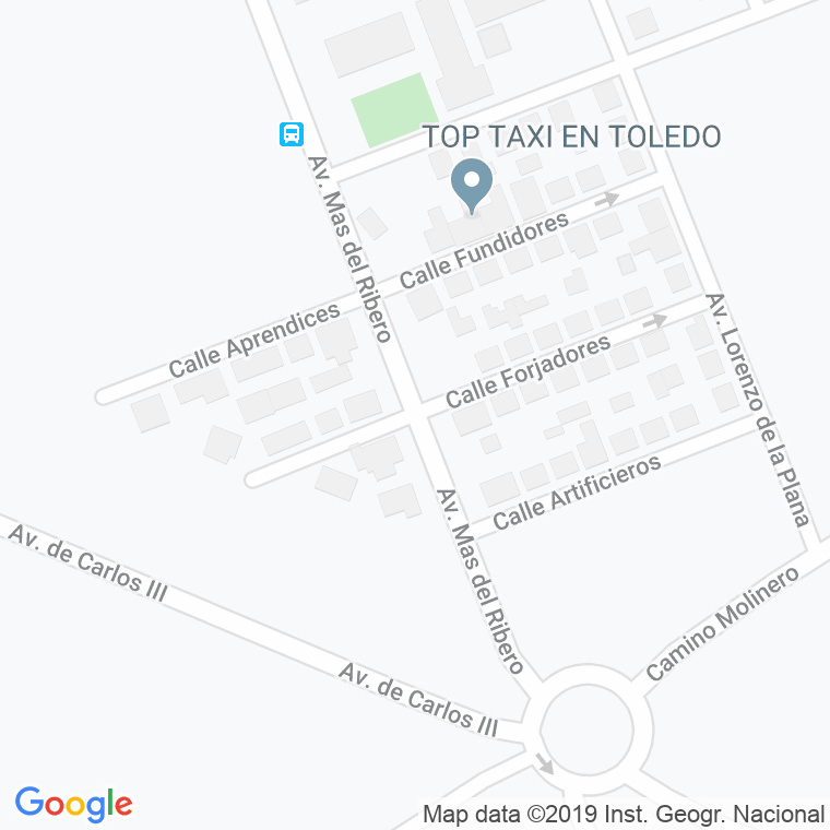 Código Postal calle Grabadores en Toledo