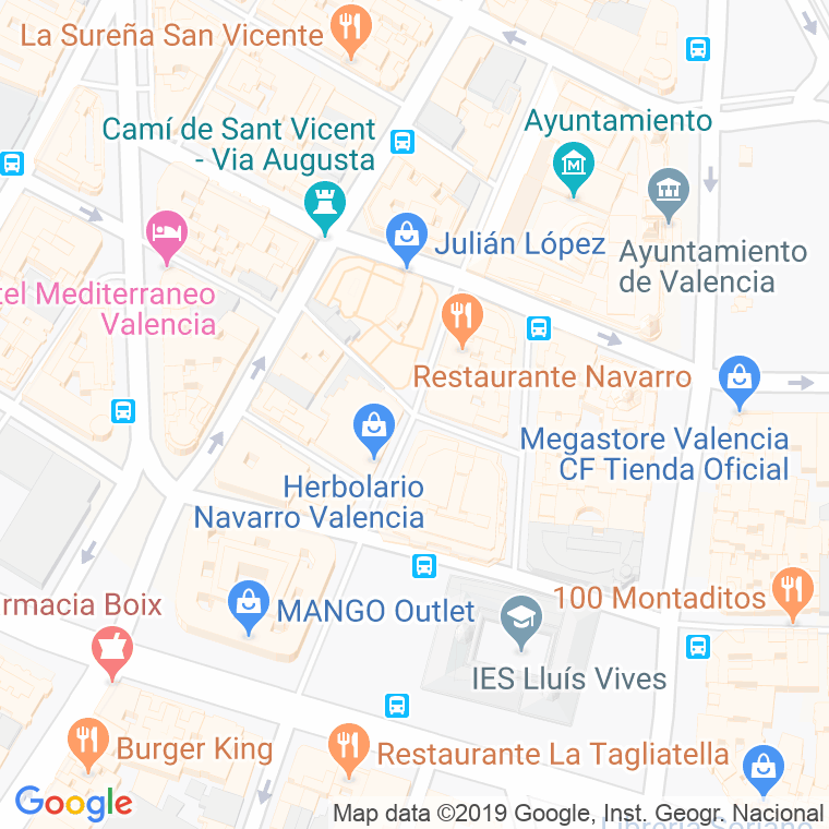 Código Postal calle Almas en Valencia