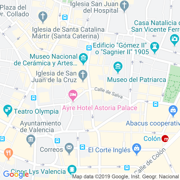 Código Postal calle Poeta Querol en Valencia