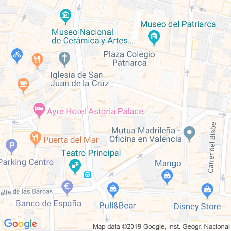 Código Postal calle Soledad, La en Valencia