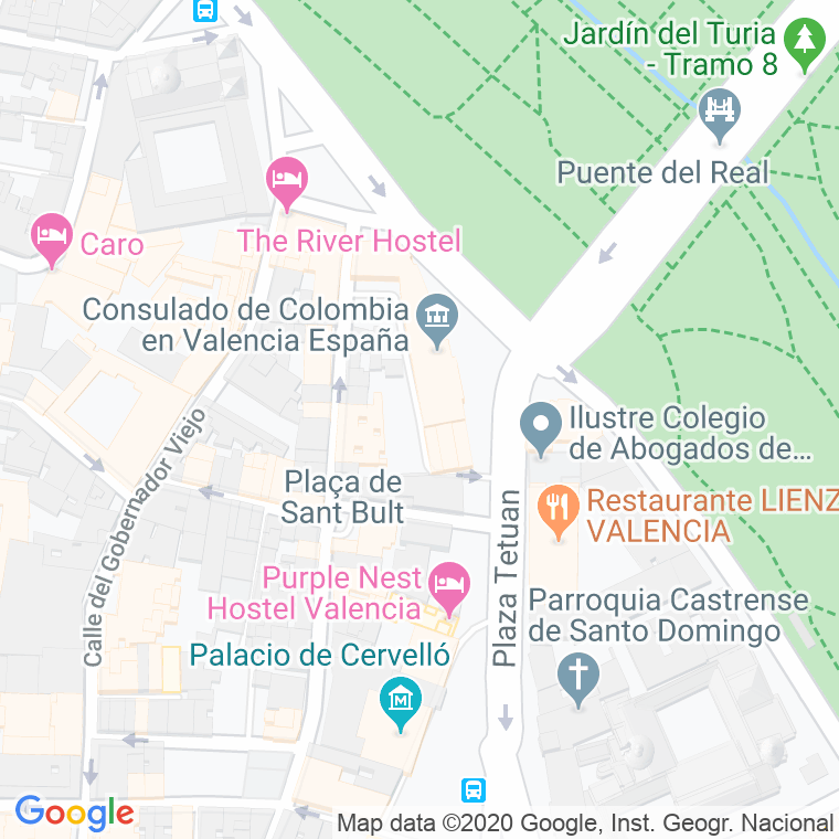 Código Postal calle Espada en Valencia