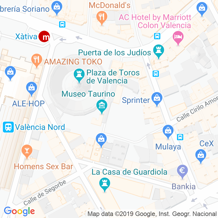 Código Postal calle Doctor Serra, pasaje en Valencia