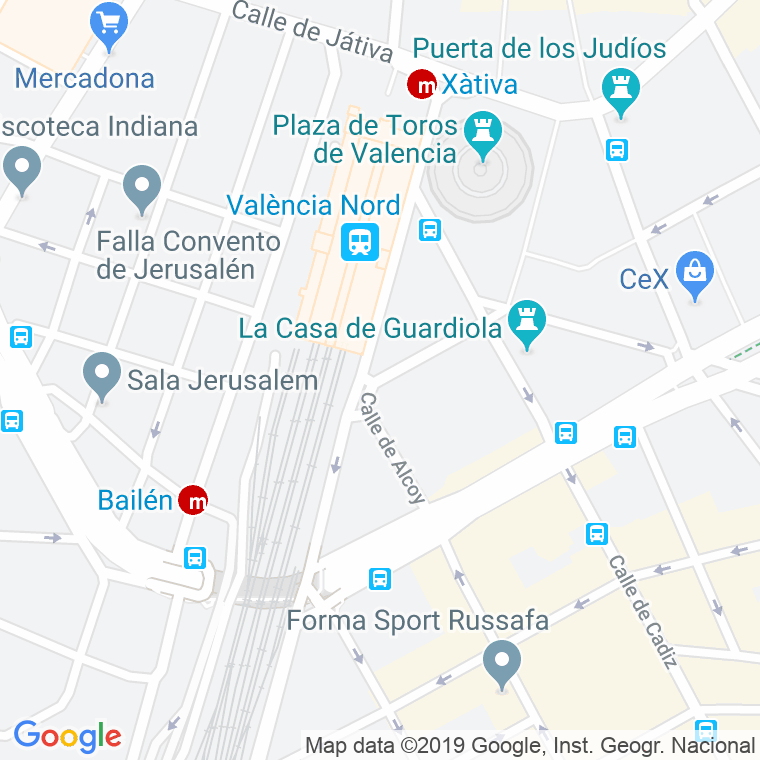 Código Postal calle Segorbe en Valencia