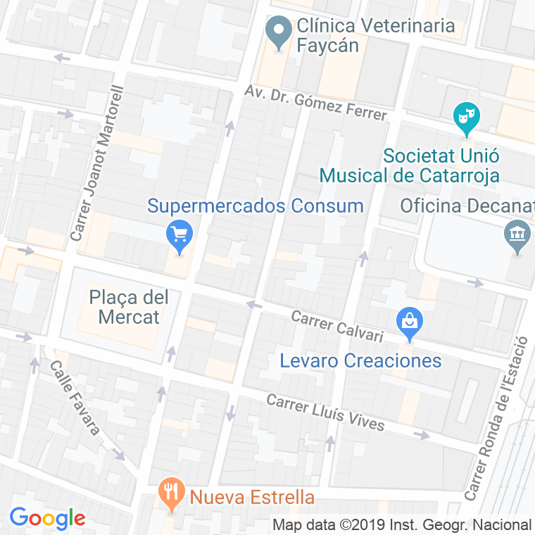 Código Postal calle Peris Y Valero, avenida (Impares Del 117 Al Final) en Valencia