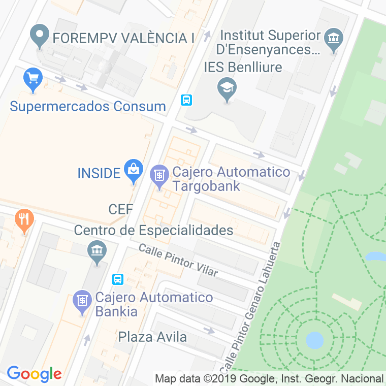 Código Postal calle Retama en Valencia