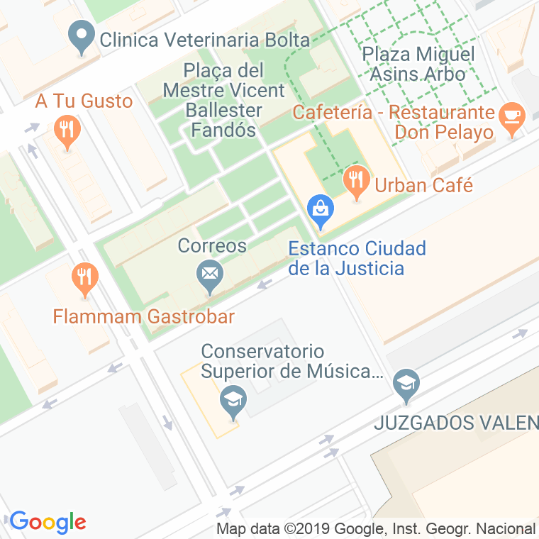 Código Postal calle Escultor Antonio Sacramento en Valencia