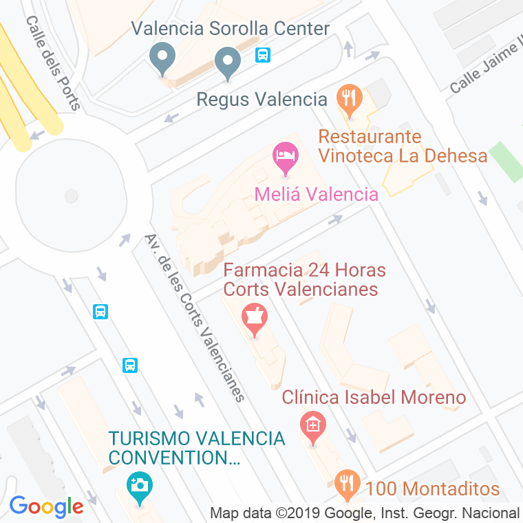 Código Postal calle Horta Nord, L' en Valencia