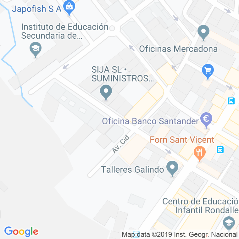 Código Postal calle Mariano Benlliure (Tavernes Blanques) en Valencia