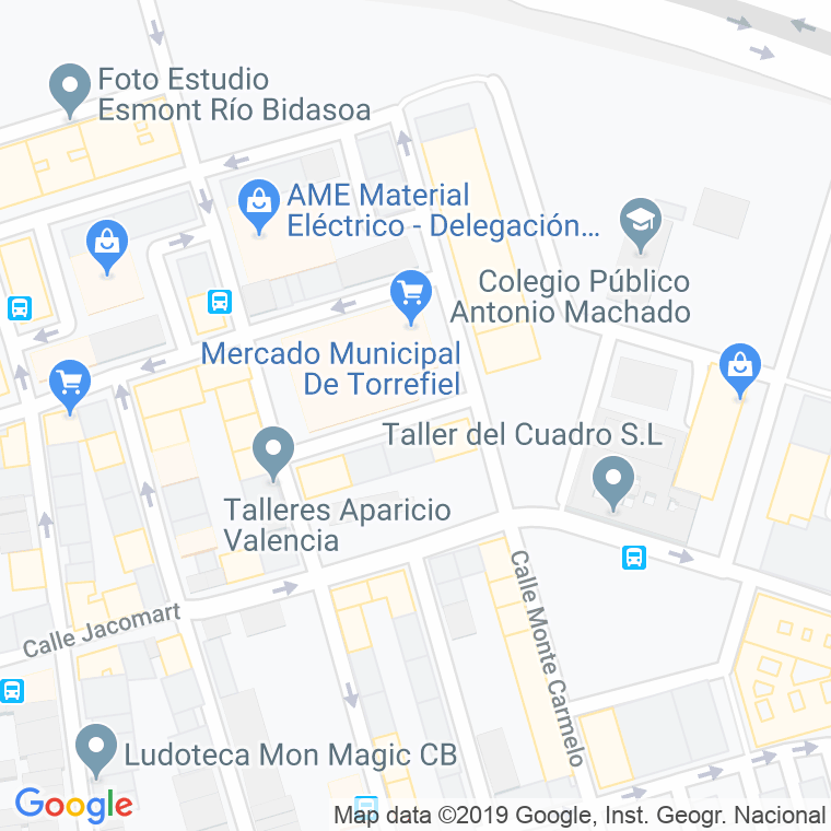 Código Postal calle Librero Esclapes en Valencia