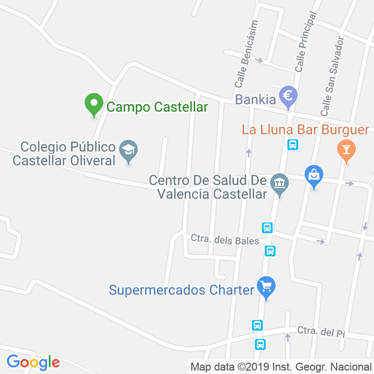 Código Postal calle Comandante Franco en Valencia