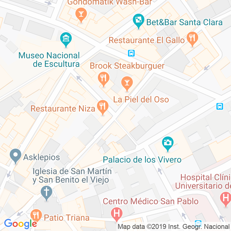 Código Postal calle Empecinado en Valladolid