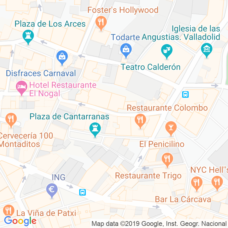 Código Postal calle Macias Picavea en Valladolid