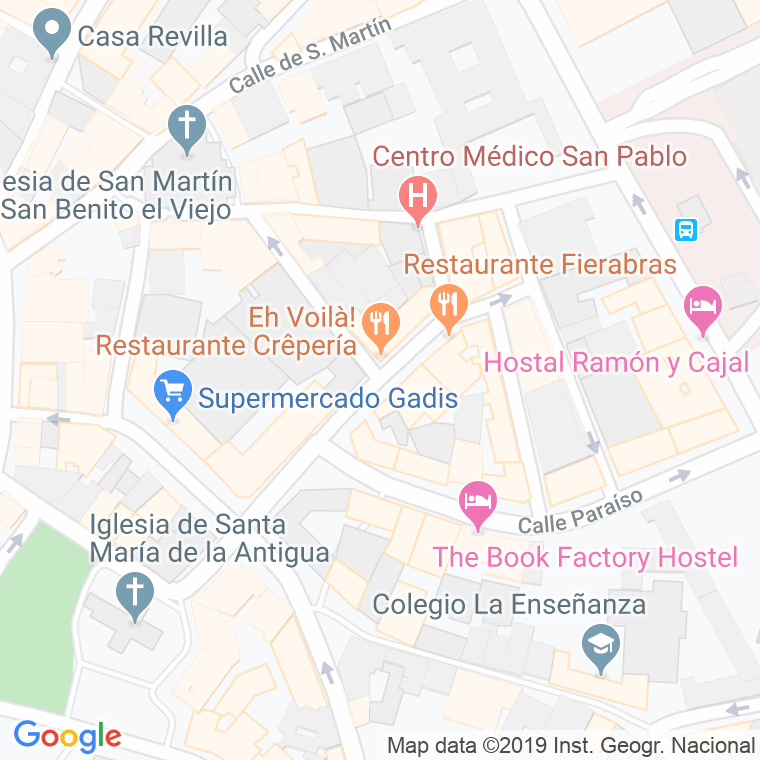 Código Postal calle Marques Del Duero en Valladolid