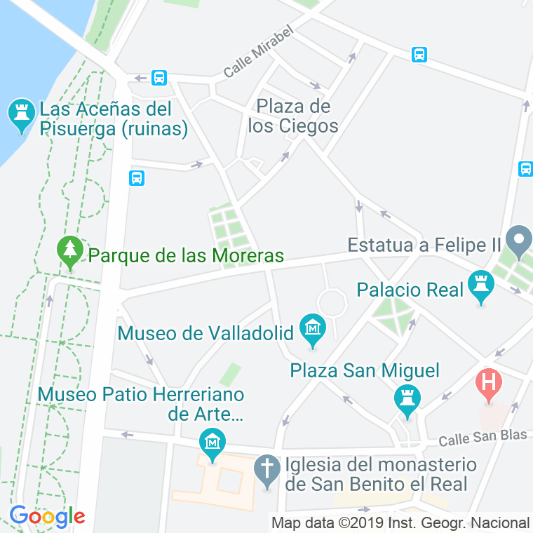 Código Postal calle San Quirce en Valladolid