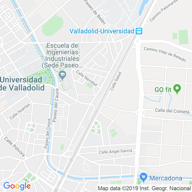 Código Postal calle Nueva Del Carmen   (Impares Del 1 Al 27)  (Pares Del 2 Al 42) en Valladolid