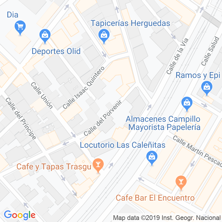 Código Postal calle Porvenir en Valladolid