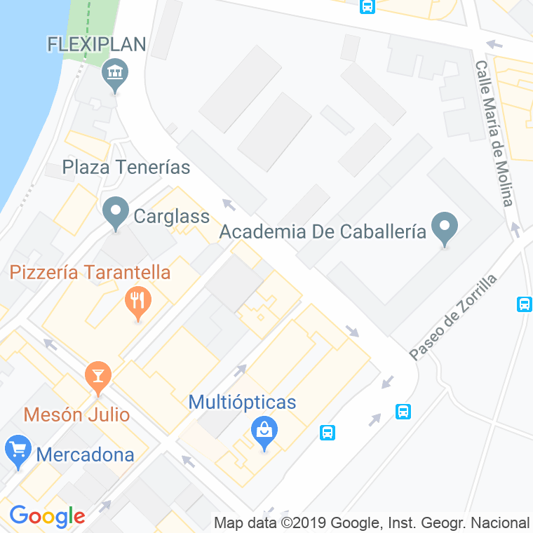 Código Postal calle San Ildefonso en Valladolid