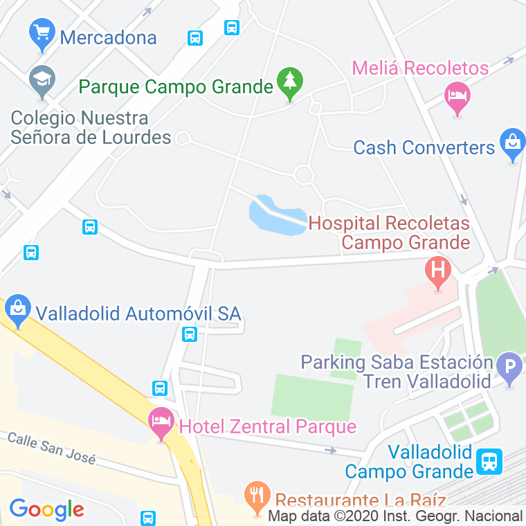 Código Postal calle Filipinos, paseo en Valladolid