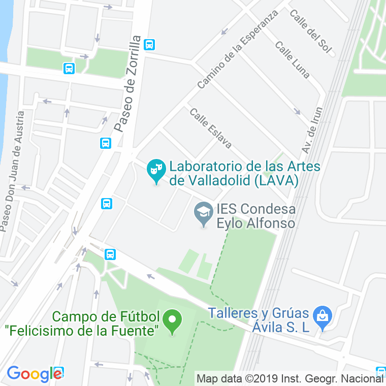 Código Postal calle Velazquez en Valladolid