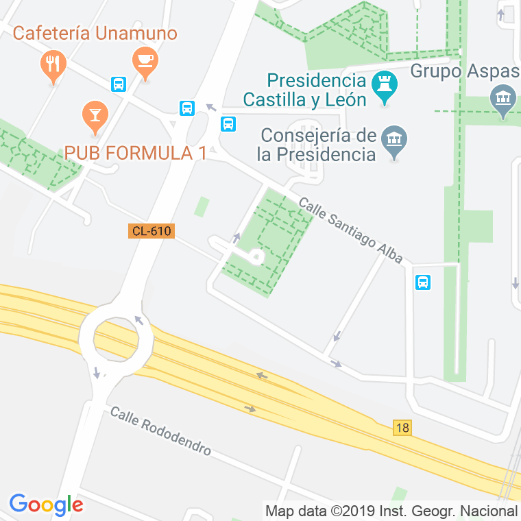Código Postal calle Capuletti en Valladolid