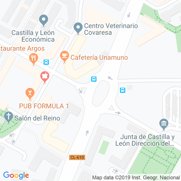 Código Postal calle Castilla Y Leon, plaza en Valladolid