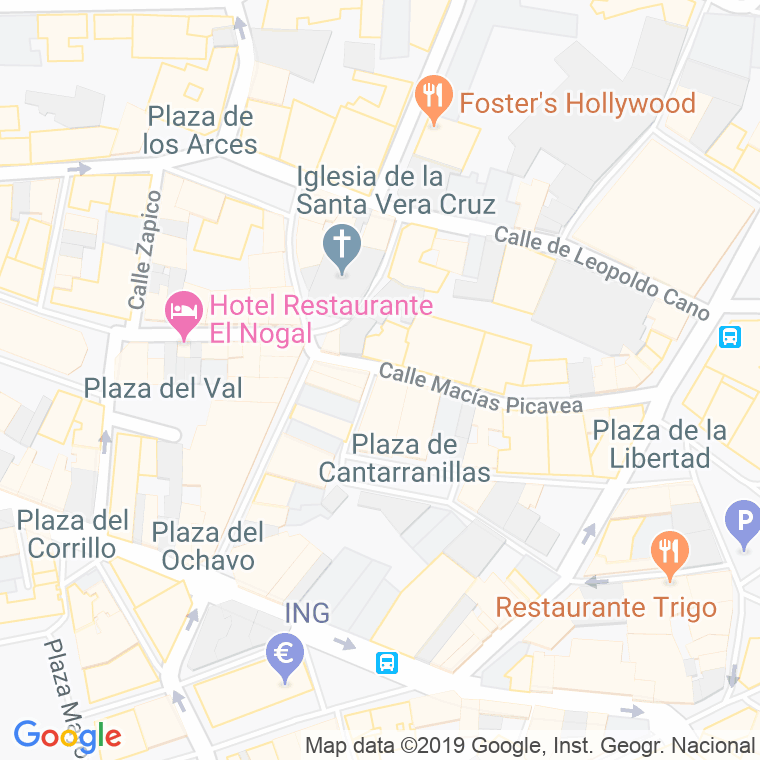 Código Postal calle Calveras en Valladolid