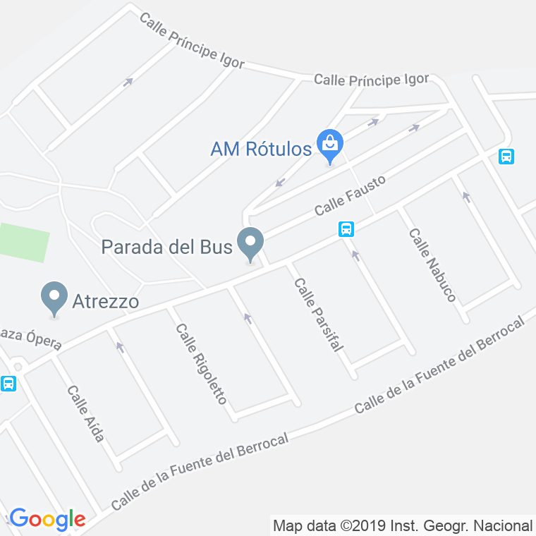 Código Postal calle Flauta Magica, La en Valladolid
