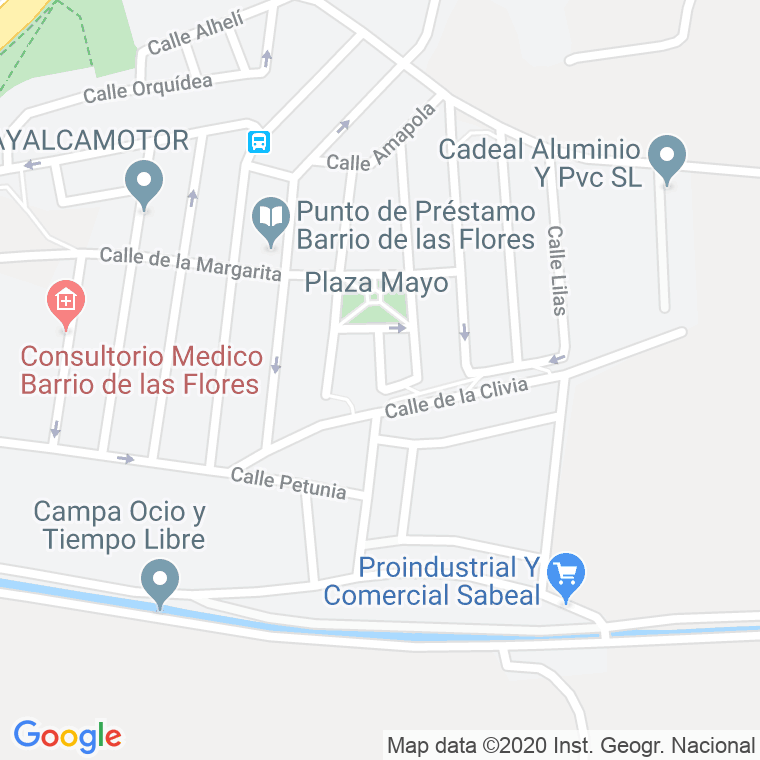 Código Postal calle Camelia en Valladolid