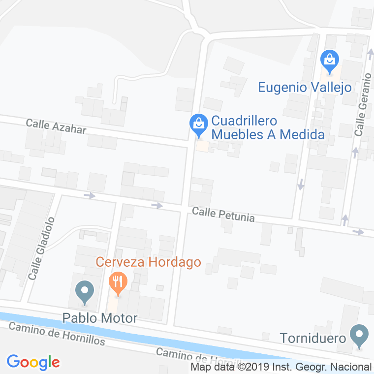Código Postal calle Gardenia en Valladolid