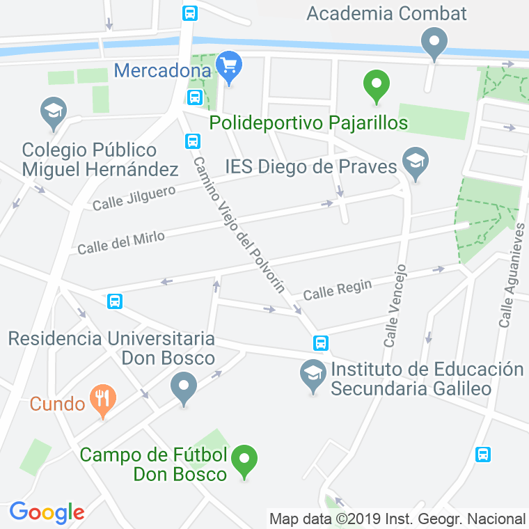 Código Postal calle Golondrina en Valladolid