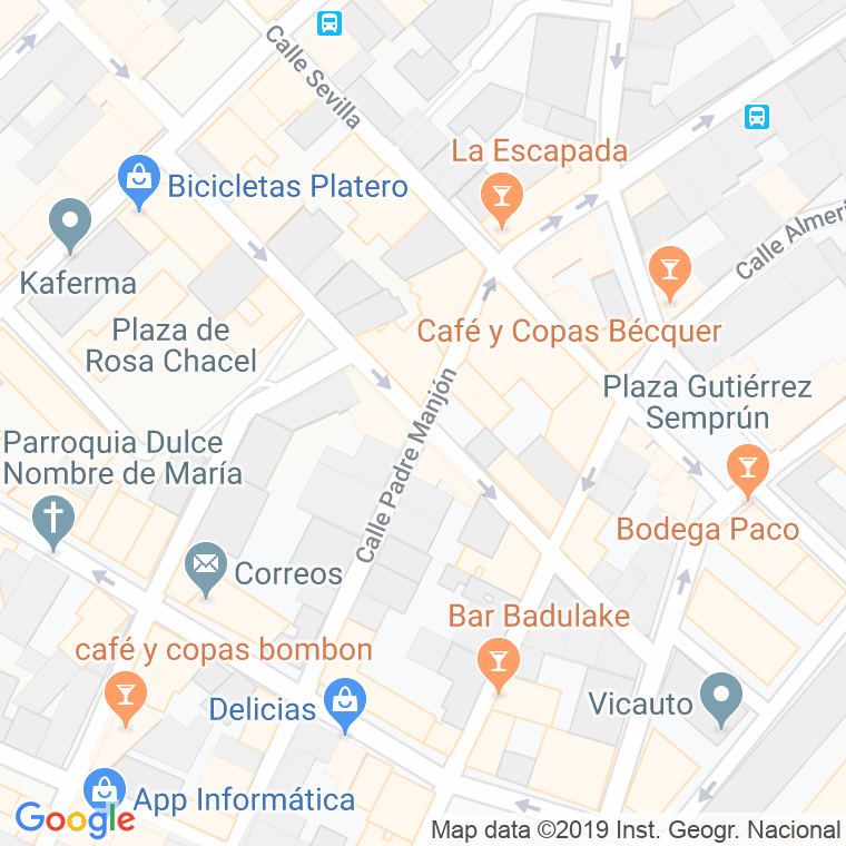 Código Postal calle Granada en Valladolid