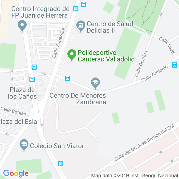 Código Postal calle Miguel Ruiz De Temiño en Valladolid