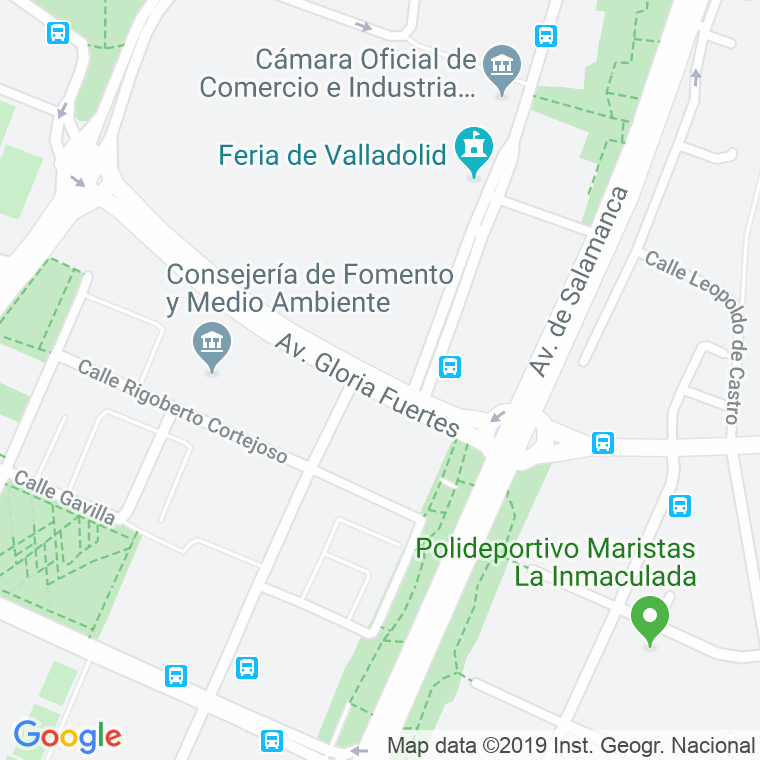 Código Postal calle Vicente Mortes, avenida en Valladolid