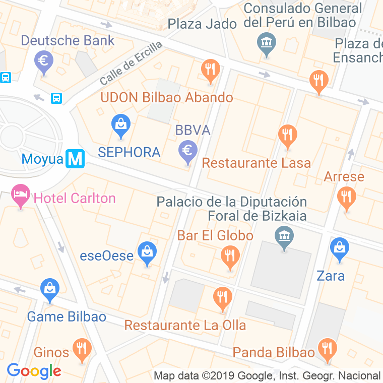 Código Postal calle Marques Del Puerto   (Impares Del 9 Al Final)  (Pares Del 8 Al Final) en Bilbao