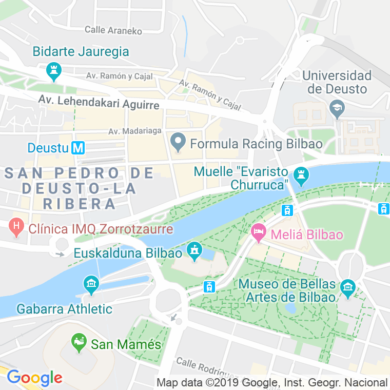 Código Postal calle Botica Vieja en Bilbao
