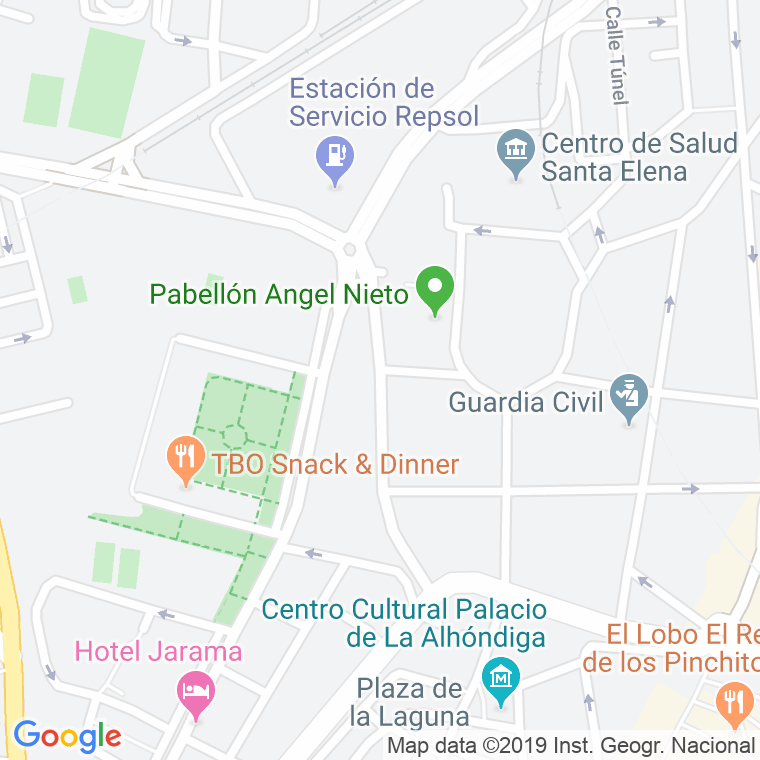 Código Postal calle Campo De Marte en Zamora