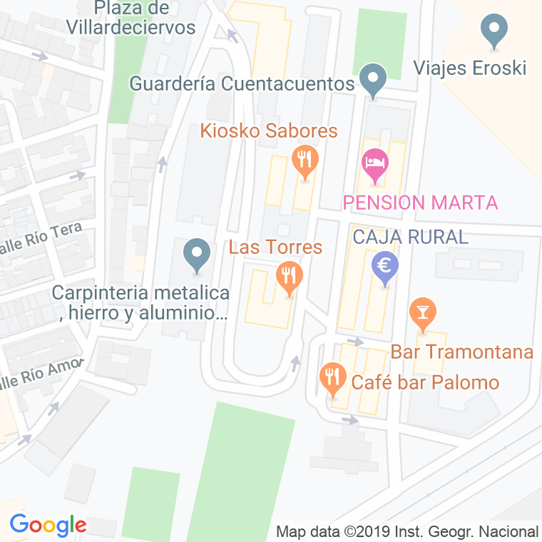 Código Postal calle Peña Trevinca (20a) en Zamora